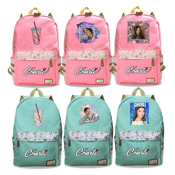 backpack mochilas charli damelio book rucksacsk girls school bag women lapknapsack students backpacks teens schoolbag
backpack mochilas charli damelio book rucksacsk girls school bag women lapknapsack students backpacks teens schoolbag