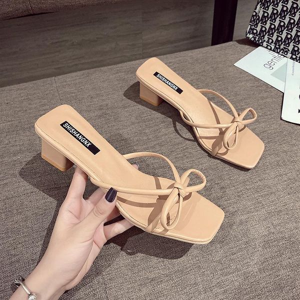 women platform slippers fashion summer shoes narrow band outdoor 2021 open toe sandals bowknot square heels, Black
women platform slippers fashion summer shoes narrow band outdoor 2021 open toe sandals bowknot square heels, Black