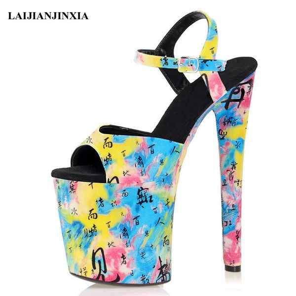 sandals 20 cm super high stripper heeled pole dance shoes 8 inche thin big size shallow women platform nightclub fetish, Black
sandals 20 cm super high stripper heeled pole dance shoes 8 inche thin big size shallow women platform nightclub fetish, Black
