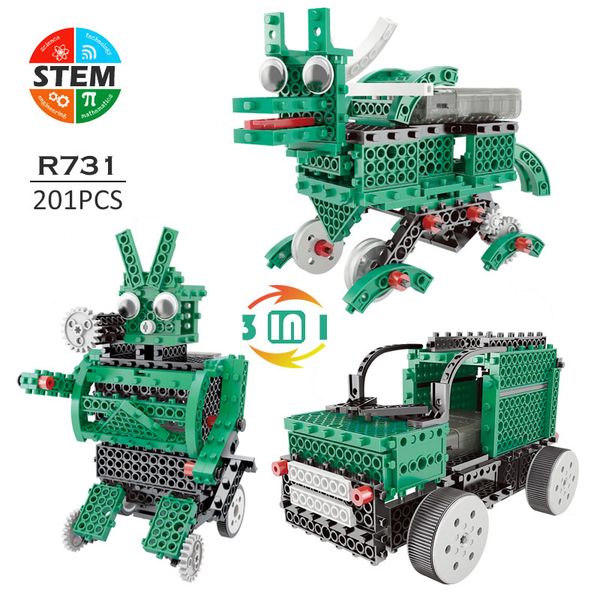201pcs children rc toys 3 in 1 building blocks assembled electric remote control toys children stem educational toys kids gifts
201pcs children rc toys 3 in 1 building blocks assembled electric remote control toys children stem educational toys kids gifts