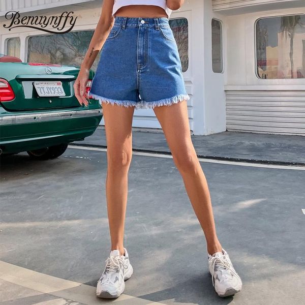 women's shorts benuynffy zipper solid high waist hem denim women summer fashion korean casual wide leg jeans, White;black
women's shorts benuynffy zipper solid high waist hem denim women summer fashion korean casual wide leg jeans, White;black