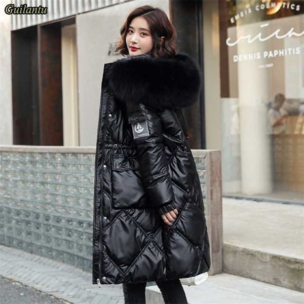 winter hooded fur collar long parkas mujer thick warm down cotton padded jacket women plus size casual hoodies coat female 211013, Black
winter hooded fur collar long parkas mujer thick warm down cotton padded jacket women plus size casual hoodies coat female 211013, Black