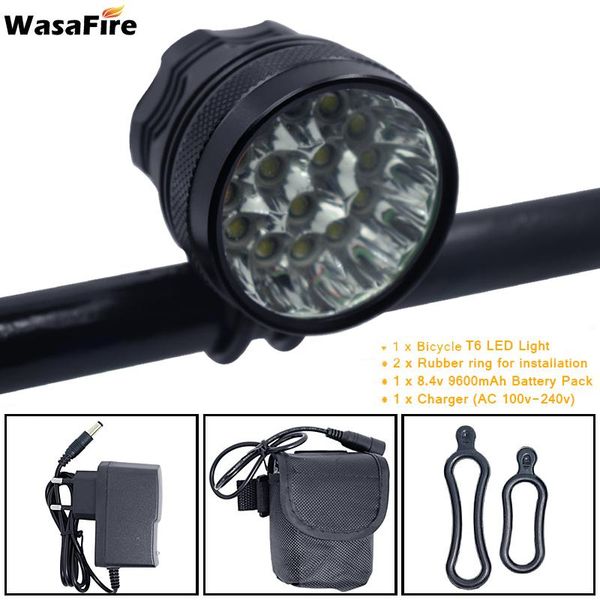 bike lights wasafire 20000lm 15* t6 led light 3 modes bicycle front with 18650 battery headlight lamp accessories
bike lights wasafire 20000lm 15* t6 led light 3 modes bicycle front with 18650 battery headlight lamp accessories