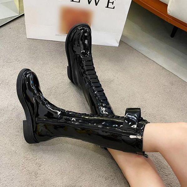 boots arrivel women knee high patent leather buckle strap lace up zipper lady black cool motorcycle boot femlae 2021 autumn
boots arrivel women knee high patent leather buckle strap lace up zipper lady black cool motorcycle boot femlae 2021 autumn