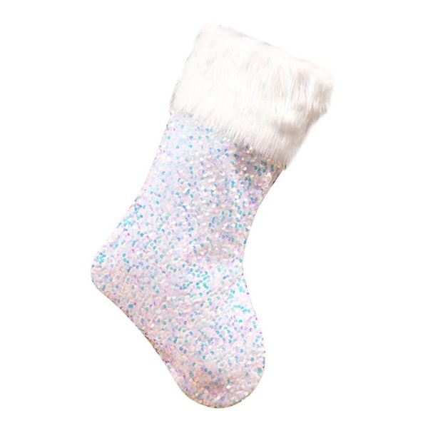 christmas decorations sequin stockings - home year fireplace candy gift bag tree decoration
christmas decorations sequin stockings - home year fireplace candy gift bag tree decoration