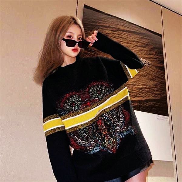 women's sweater designer coat fashion letter jacquard casual crew neck pullover 2021 classic golf luxury sports men's and women�, White;black
women's sweater designer coat fashion letter jacquard casual crew neck pullover 2021 classic golf luxury sports men's and women�, White;black