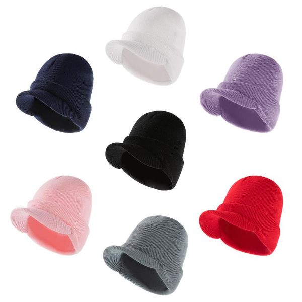 caps & hats european and american autumn winter children's pure color with eaves for men women baby warm knitted, Yellow
caps & hats european and american autumn winter children's pure color with eaves for men women baby warm knitted, Yellow