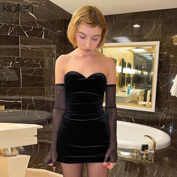 casual dresses klalien fashion party beach birthday black strapless dress women simple slim removable mesh sleeves female, Black;gray
casual dresses klalien fashion party beach birthday black strapless dress women simple slim removable mesh sleeves female, Black;gray