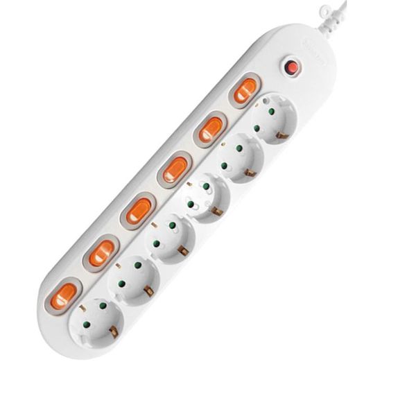 smart power plugs electrical strip 10/16a overload protection 1.5/2.5m eu plug adapter extension desksocket 2/3/4/5/6 ac output
smart power plugs electrical strip 10/16a overload protection 1.5/2.5m eu plug adapter extension desksocket 2/3/4/5/6 ac output