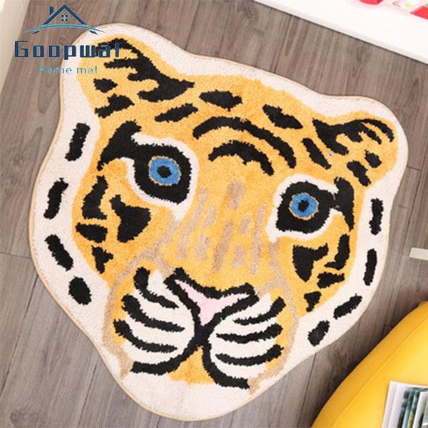 carpets 3d cute tiger floor carpet entrance mat irregular door animal printed non-slip kitchen bathroom
carpets 3d cute tiger floor carpet entrance mat irregular door animal printed non-slip kitchen bathroom