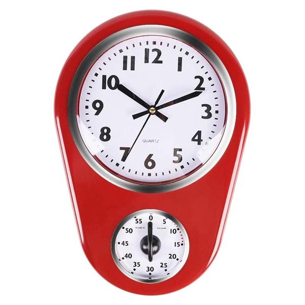 other clocks & accessories home retro vintage old stylish 8.5 inch kitchen time wall clock with 60 minutes timer easy to read
other clocks & accessories home retro vintage old stylish 8.5 inch kitchen time wall clock with 60 minutes timer easy to read