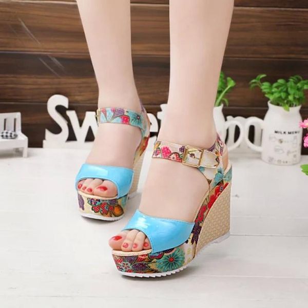 sandals women summer shoes high heel wedge open toe platform sandal heels waterproof printing ghj89, Black
sandals women summer shoes high heel wedge open toe platform sandal heels waterproof printing ghj89, Black