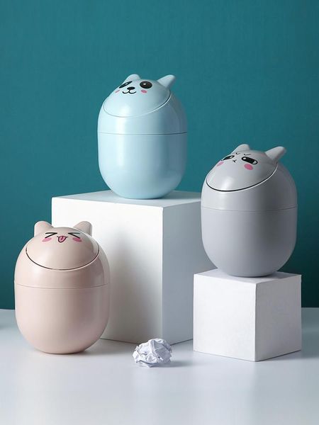 waste bins mini cartoon bin deskplastic garbage basket cleaning barrel creative for home office table trash can household gadgets
waste bins mini cartoon bin deskplastic garbage basket cleaning barrel creative for home office table trash can household gadgets