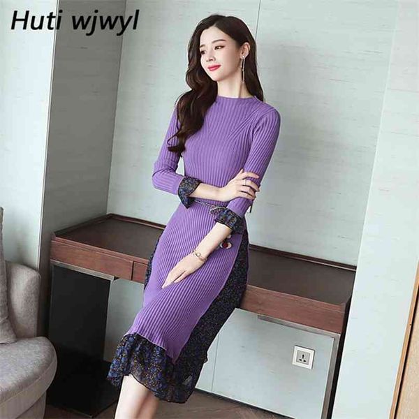 autumn winter plus size black knitted midi dresses women elegant korean bodycon dress party long sleeve vestidos 210528, Black;gray
autumn winter plus size black knitted midi dresses women elegant korean bodycon dress party long sleeve vestidos 210528, Black;gray