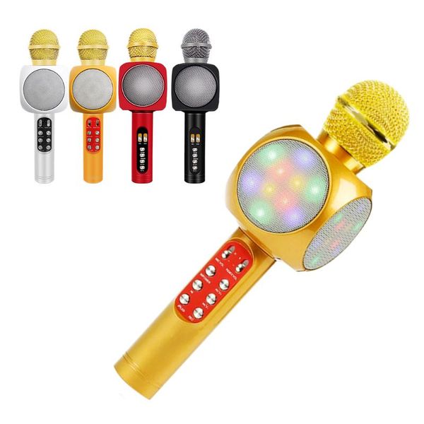 wireless bluetooth microphone ktv karaoke speaker usb flash led light handheld for mobile phone microphones
wireless bluetooth microphone ktv karaoke speaker usb flash led light handheld for mobile phone microphones