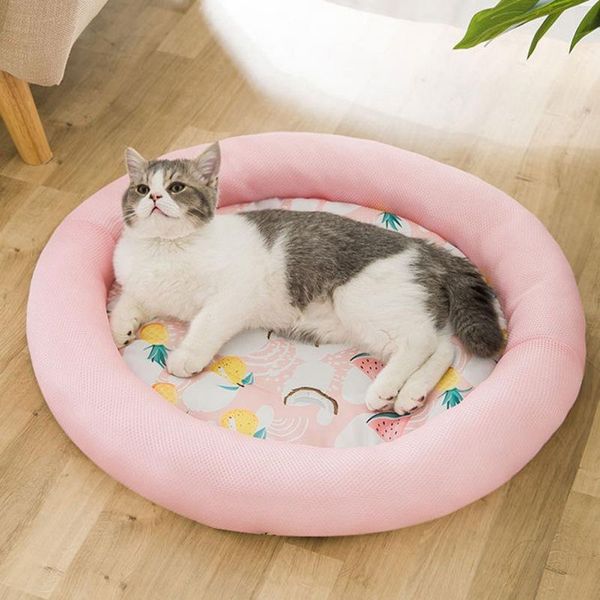 summer cool feeling dog bed fashion donuts mat breathable pad household pet sofa for dogs cats supplies cat beds & furniture
summer cool feeling dog bed fashion donuts mat breathable pad household pet sofa for dogs cats supplies cat beds & furniture