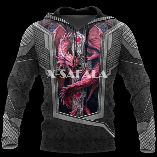 men's hoodies & sweatshirts dragon spirit art dungeon 3d print hoodie man women harajuku outwear zipper pullover sweatshirt casual ja, Black
men's hoodies & sweatshirts dragon spirit art dungeon 3d print hoodie man women harajuku outwear zipper pullover sweatshirt casual ja, Black