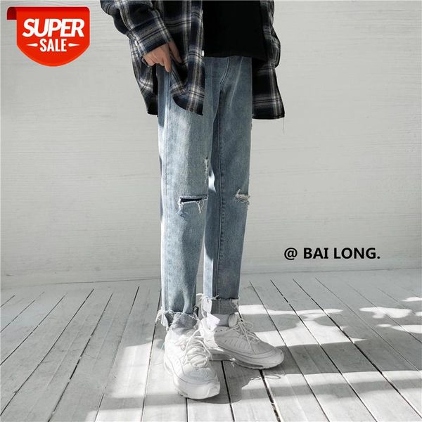 2019 korean style men's classic holes stretch slim fit casual pants cargo pocket blue color jeans biker denim trousers -2xl #tx0h
2019 korean style men's classic holes stretch slim fit casual pants cargo pocket blue color jeans biker denim trousers -2xl #tx0h