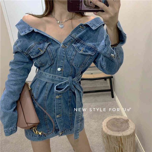 korean style sashes dress women off-shoulder v neck long sleeve summer dresses casual clothes 622j 210420, Black;gray
korean style sashes dress women off-shoulder v neck long sleeve summer dresses casual clothes 622j 210420, Black;gray
