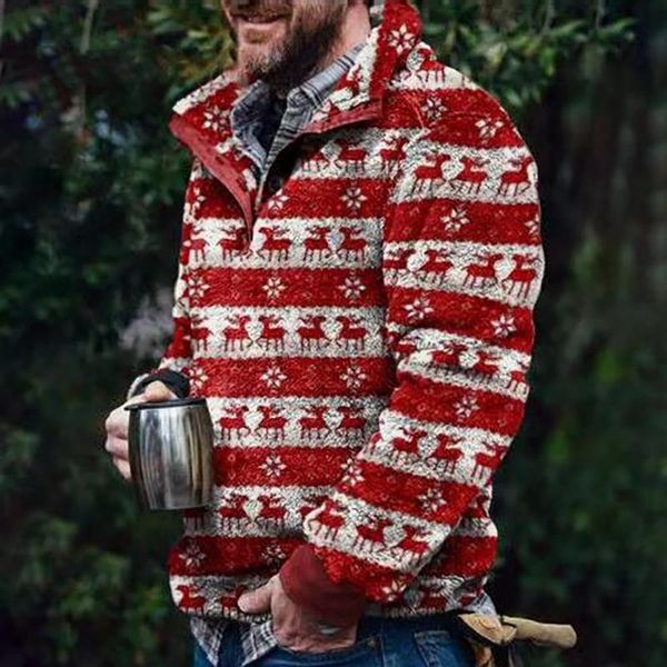men's jackets christmas elk print man long sleeve jacket turn down collar button loose shirt coat casual male patchwork pocket clothin, Black;brown
men's jackets christmas elk print man long sleeve jacket turn down collar button loose shirt coat casual male patchwork pocket clothin, Black;brown