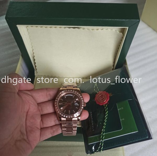 selling latest version watch 41mm rose gold diamonds mens stainless steel bracelet 228398 218235 automatic men fashion watches, Slivery;brown
selling latest version watch 41mm rose gold diamonds mens stainless steel bracelet 228398 218235 automatic men fashion watches, Slivery;brown