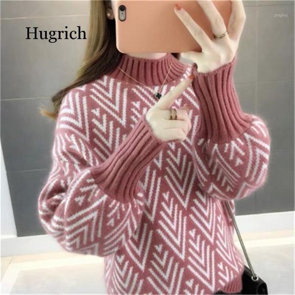 women's sweaters autumn winter knitted sweater women 2021 korean fashion loose lazy short lantern sleeve pullovers female, White;black
women's sweaters autumn winter knitted sweater women 2021 korean fashion loose lazy short lantern sleeve pullovers female, White;black