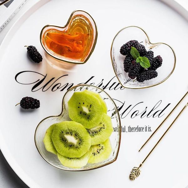 bowls heart shaped glass dessert bowl golden edge salad fruit transparent champagne jam dish
bowls heart shaped glass dessert bowl golden edge salad fruit transparent champagne jam dish