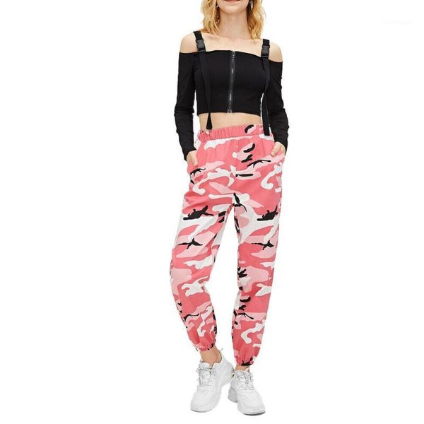 women high waist camouflage pants arrival pantalon femme trouser ankle-length sweatpants streetwear camo loose women's & capris, Black;white
women high waist camouflage pants arrival pantalon femme trouser ankle-length sweatpants streetwear camo loose women's & capris, Black;white