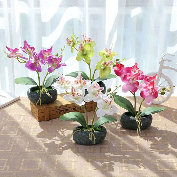decorative flowers & wreaths 1pc artificial flower butterfly orchid potted fake garden wedding home table decoration
decorative flowers & wreaths 1pc artificial flower butterfly orchid potted fake garden wedding home table decoration