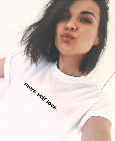 more self love summer womens t shirt short sleeve casual funny for lady yong girl tee hipster tumblr grunge, White
more self love summer womens t shirt short sleeve casual funny for lady yong girl tee hipster tumblr grunge, White