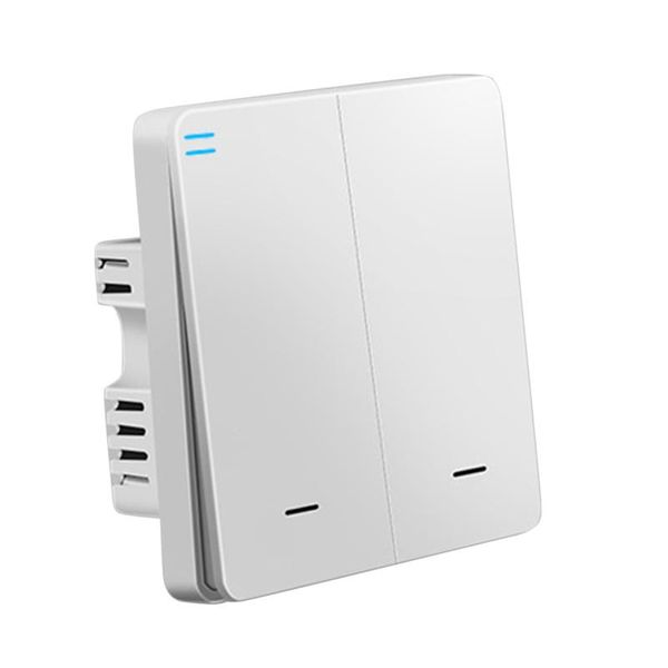 smart home control 433mhz wiring push button dual wall light switch intelligent on/off panel wireless remote key
smart home control 433mhz wiring push button dual wall light switch intelligent on/off panel wireless remote key
