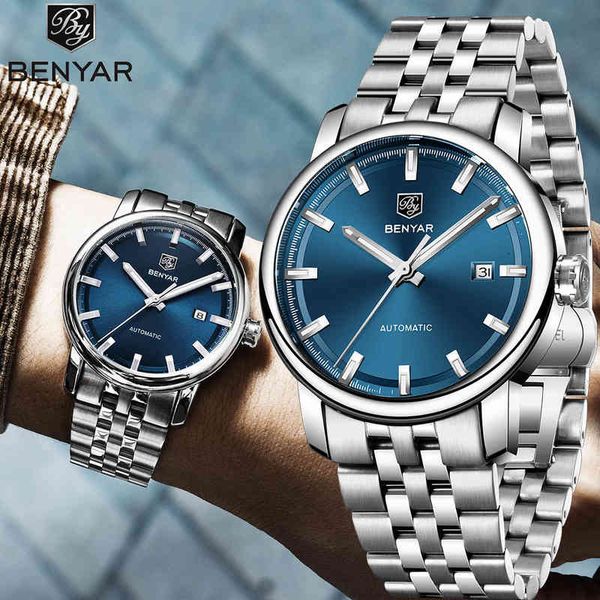 casual men automatic mechanical 2021 watches clock fashion sapphire glass 316l steel 100m waterproof men wrist, Slivery;brown
casual men automatic mechanical 2021 watches clock fashion sapphire glass 316l steel 100m waterproof men wrist, Slivery;brown