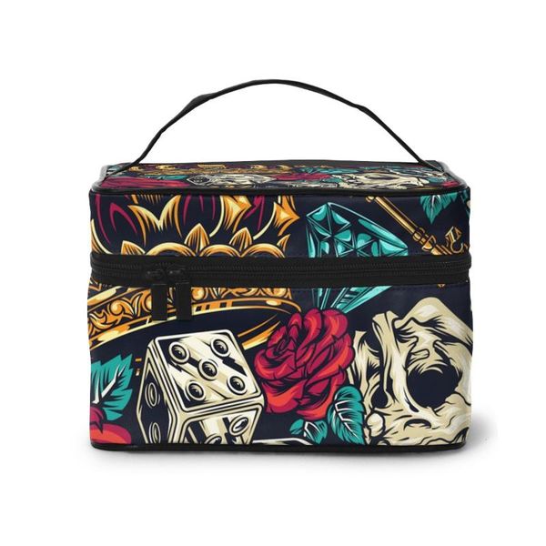 cosmetic bags & cases women makeup bag toiletries organizer travel storage vintage tattoos
cosmetic bags & cases women makeup bag toiletries organizer travel storage vintage tattoos