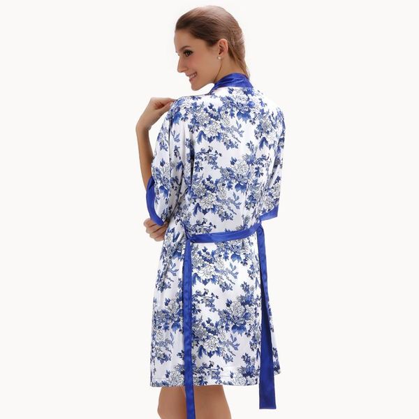 women's sleepwear 2pc floral silk robe dressing gown slip & sets blue and white satin bathrobe for women lounge wear, Black;red
women's sleepwear 2pc floral silk robe dressing gown slip & sets blue and white satin bathrobe for women lounge wear, Black;red