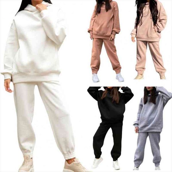 sweatshirt and sweatpants sets womenpant patchwork fashion tracksuit set casual long sleeve pullovers autumn sportwear for, White
sweatshirt and sweatpants sets womenpant patchwork fashion tracksuit set casual long sleeve pullovers autumn sportwear for, White