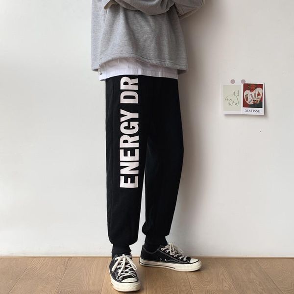 men's pants autumn fashion letters printed casual trousers man streetwear wild hip hop loose joggers sweatpants men m-2xl, Black
men's pants autumn fashion letters printed casual trousers man streetwear wild hip hop loose joggers sweatpants men m-2xl, Black