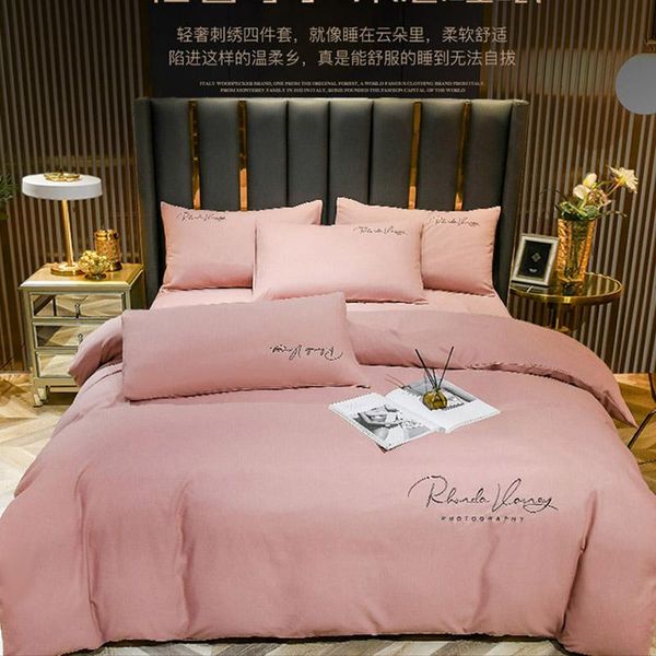 bedding sets embroidery set home textile brushed fabric cotton bed sheet cameo solid color quilt cover pillowcase for bedroom oceania
bedding sets embroidery set home textile brushed fabric cotton bed sheet cameo solid color quilt cover pillowcase for bedroom oceania