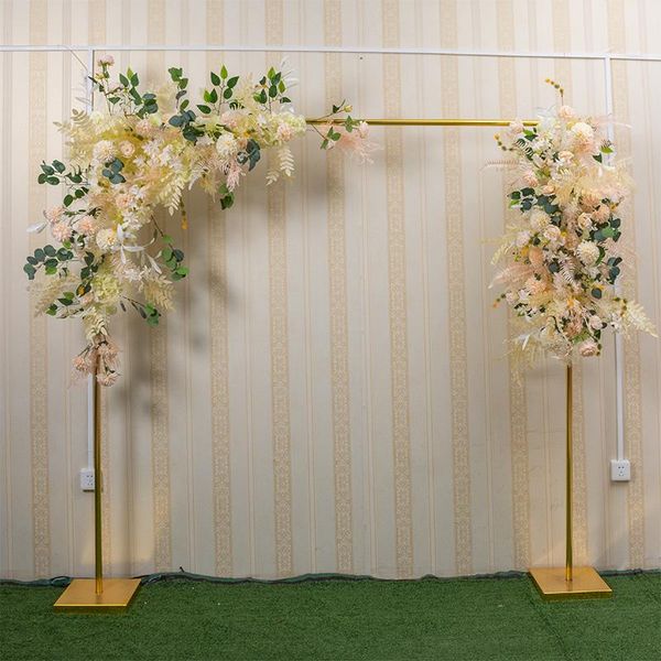 party decoration 2021 wedding arch square metal shiny gold plated backdrop stand stage rectangular flower
party decoration 2021 wedding arch square metal shiny gold plated backdrop stand stage rectangular flower