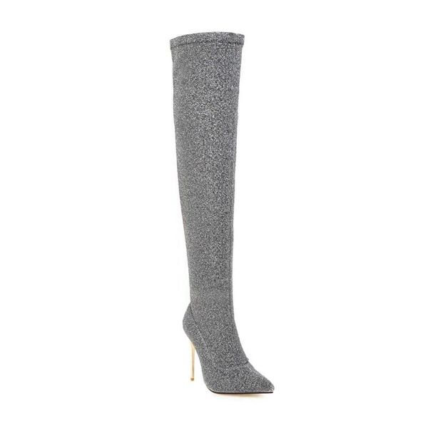 boots products in autumn and winter of 2021 thin heel super high 40-48 large leopard print knee women's, Black
boots products in autumn and winter of 2021 thin heel super high 40-48 large leopard print knee women's, Black