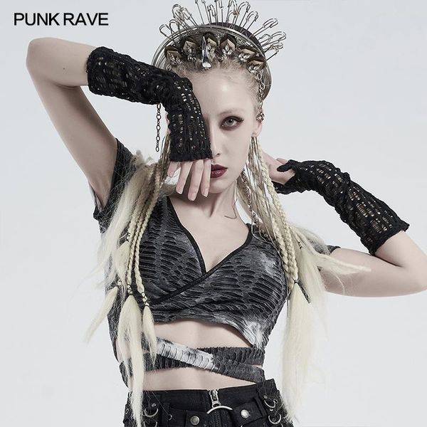 five fingers gloves punk rave women' gothic daily oft yarn lace mesh stage performance fingerless black long women accessories, Blue;gray
five fingers gloves punk rave women' gothic daily oft yarn lace mesh stage performance fingerless black long women accessories, Blue;gray