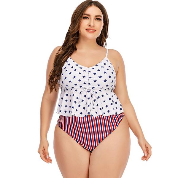 women's swimwear 2021 plus size 10xl women bikini retro ruffle set dot print tankini push up swimsuit mujer bathing, White;black
women's swimwear 2021 plus size 10xl women bikini retro ruffle set dot print tankini push up swimsuit mujer bathing, White;black