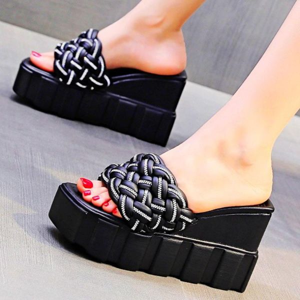 sandals goth women platform wedge slippers high heels gladiators female open toe party casual shoes, Black
sandals goth women platform wedge slippers high heels gladiators female open toe party casual shoes, Black