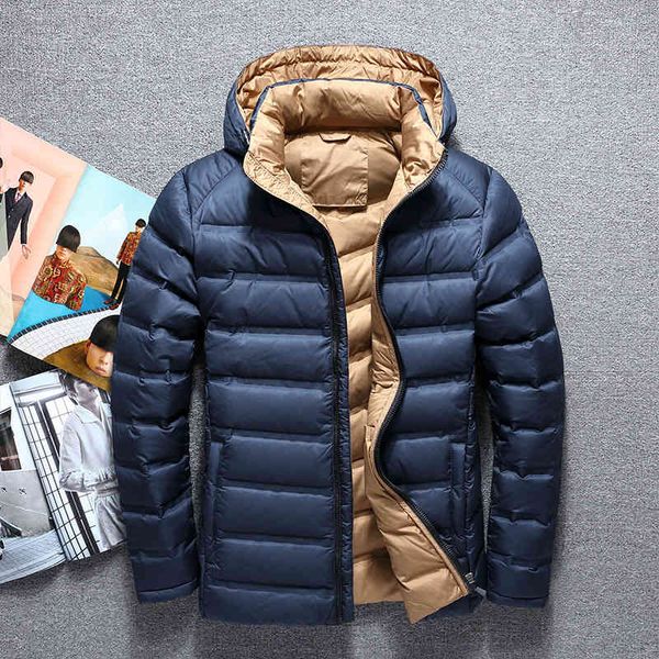 fashion brand men's down jacket warm white duck winter coat hooded parkas padded mens jackets casacos masculino men clothing, Black
fashion brand men's down jacket warm white duck winter coat hooded parkas padded mens jackets casacos masculino men clothing, Black