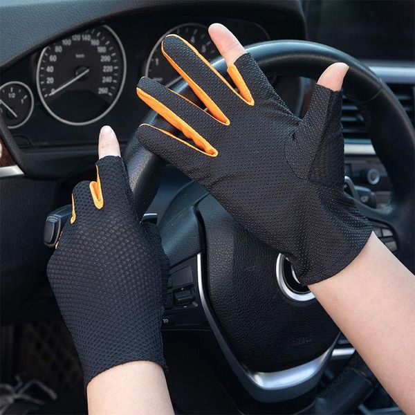 cycling gloves outdoor sports with two finger breathable quick dry thin fishing in summer, Black
cycling gloves outdoor sports with two finger breathable quick dry thin fishing in summer, Black