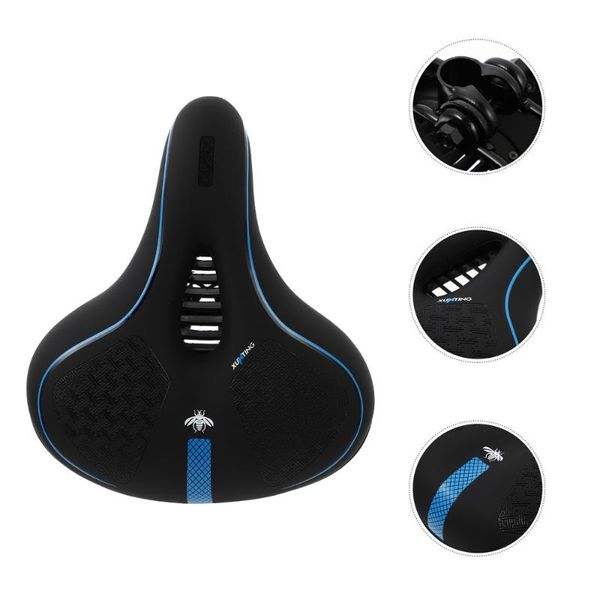 bike saddles 1pc saddle waterproof seat pu leather cushion accessory