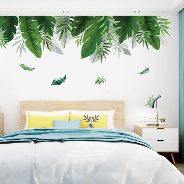 wall stickers home tropical jungle green leaves sticker decoration living room bedroom restaurant seaside plant swallow art decor
wall stickers home tropical jungle green leaves sticker decoration living room bedroom restaurant seaside plant swallow art decor
