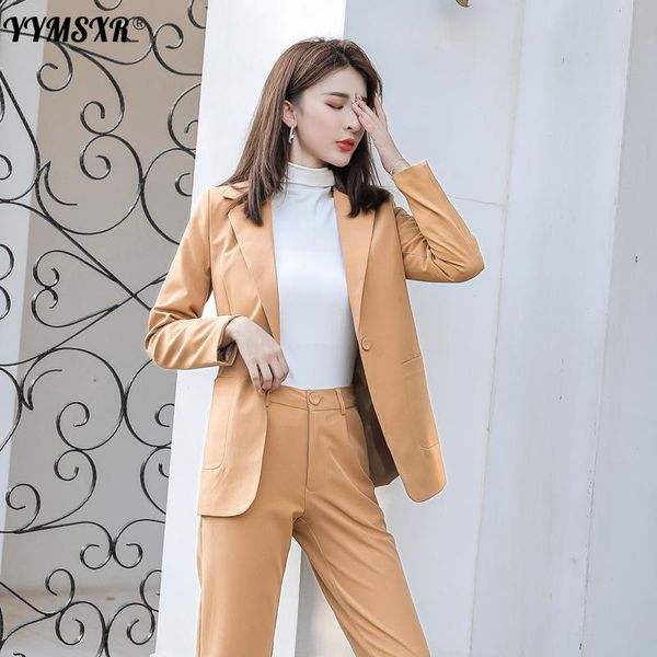 women's two piece pants autumn women's fashion temperament pure color ladies long-sleeved office suit + slim high-waist nine-point, White
women's two piece pants autumn women's fashion temperament pure color ladies long-sleeved office suit + slim high-waist nine-point, White
