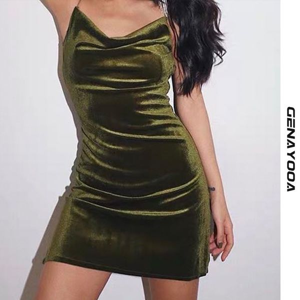 genayooa dress sleeveless slim women bodycon velvet black dresses woman party night summer vestidos female 210417, Black;gray
genayooa dress sleeveless slim women bodycon velvet black dresses woman party night summer vestidos female 210417, Black;gray