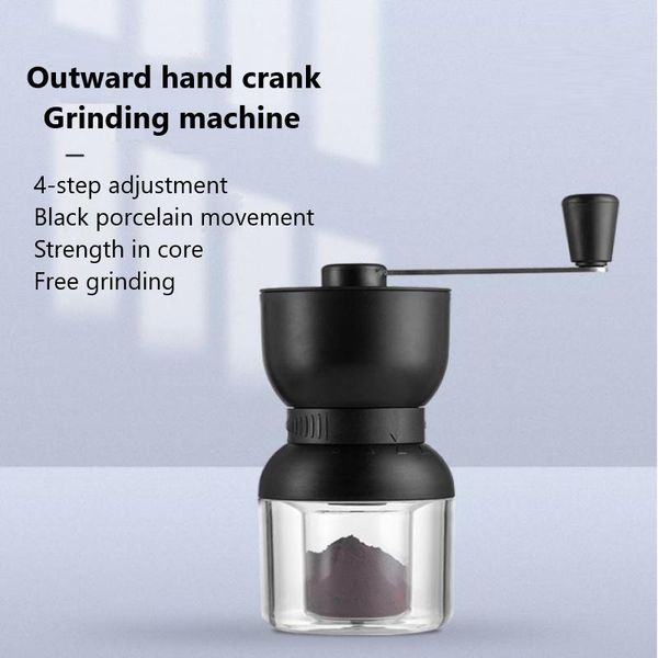 manual coffee grinders portable machine grinder be adjusted by 4 external gears mini milling hand crank
manual coffee grinders portable machine grinder be adjusted by 4 external gears mini milling hand crank