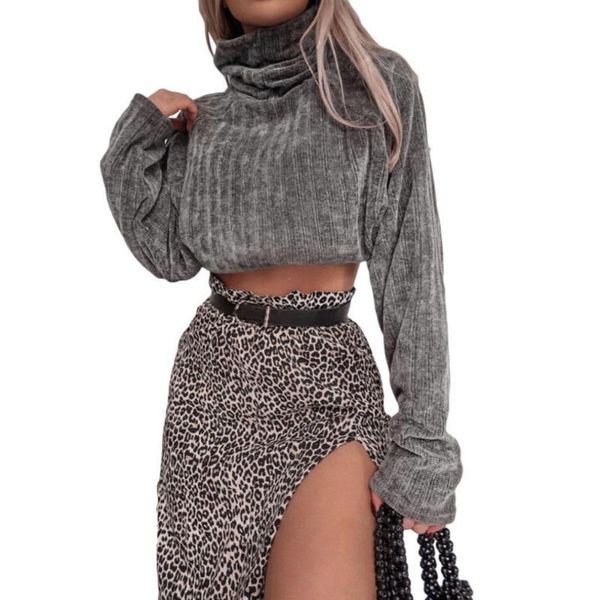 women's sweaters women autumn pullover sweater turtleneck long sleeve solid color crop top, White;black
women's sweaters women autumn pullover sweater turtleneck long sleeve solid color crop top, White;black